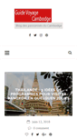 Mobile Screenshot of guidevoyagecambodge.com